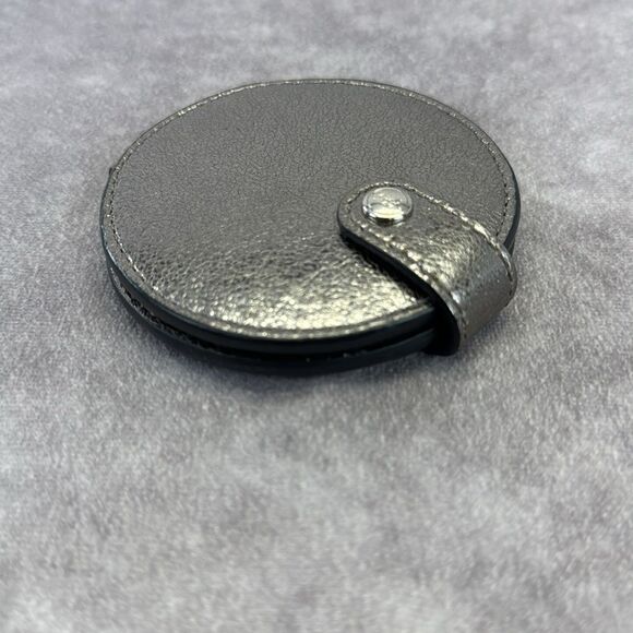 Coach Poppy Metallic Silver Mirror Compact - Picture 6 of 7